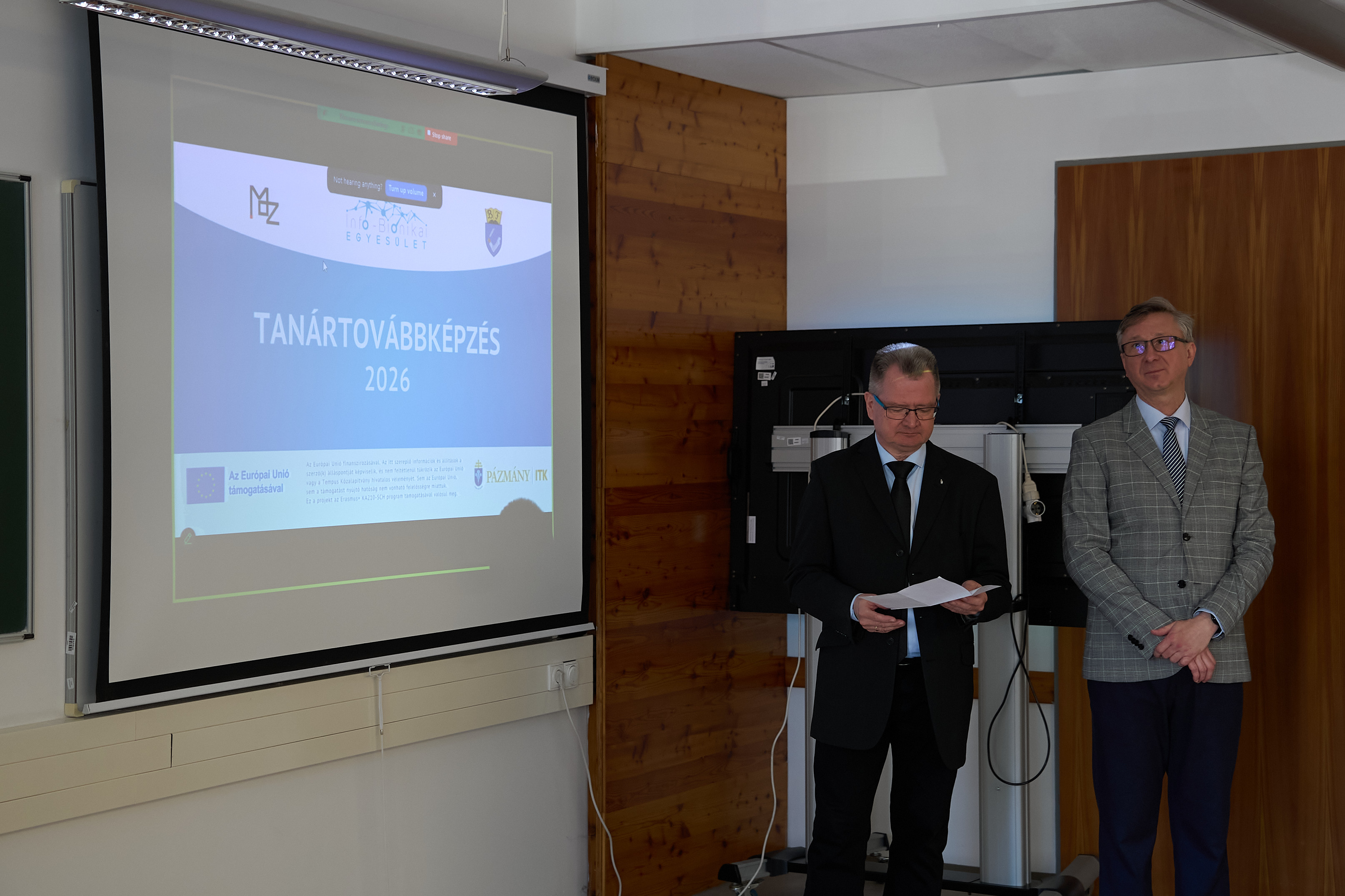 Biológiatanárok továbbképzése - 2026.03.11