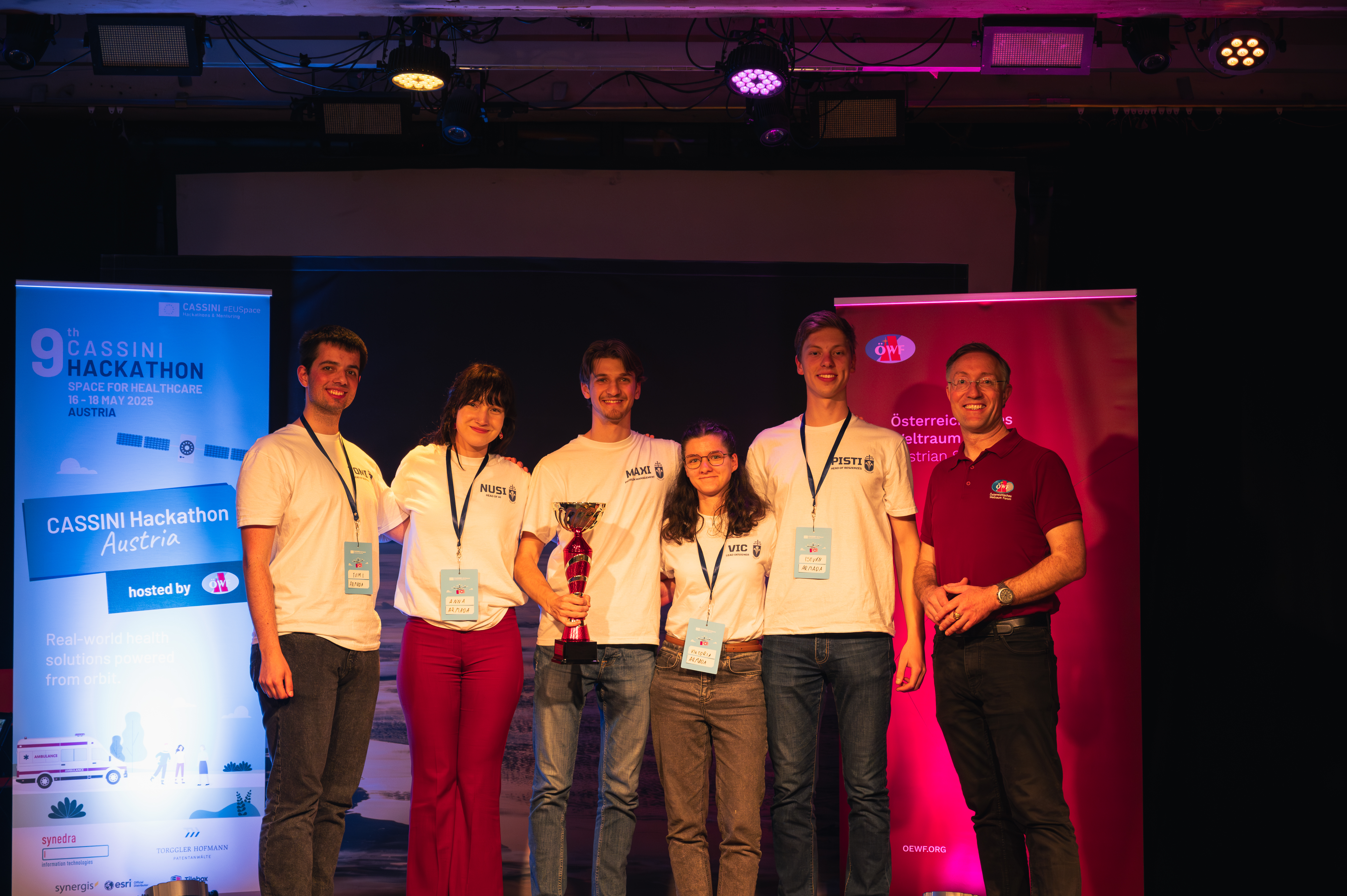 Pázmányos hallgatók győzelme a CASSINI #9 Hackathonon
