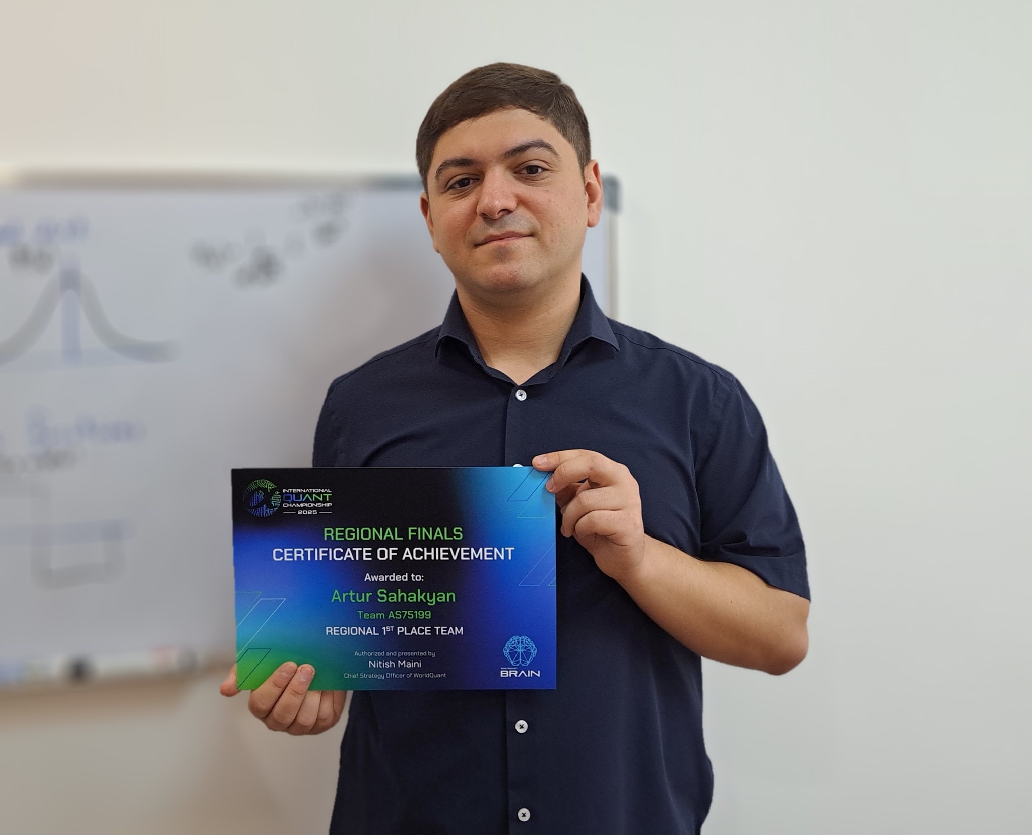 Pázmány ITK Student Among Finalists for International Quant Championship in Singapore
