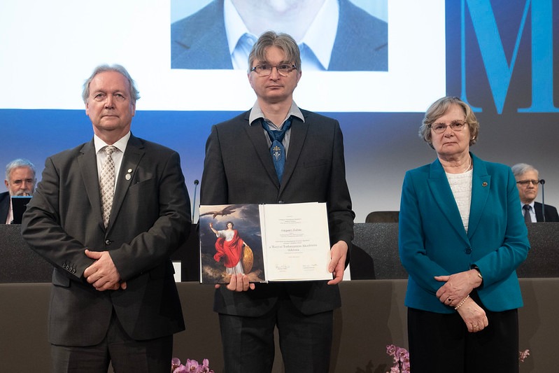 Karunk kutatója, Gáspári Zoltán átvette az MTA doktora oklevelét