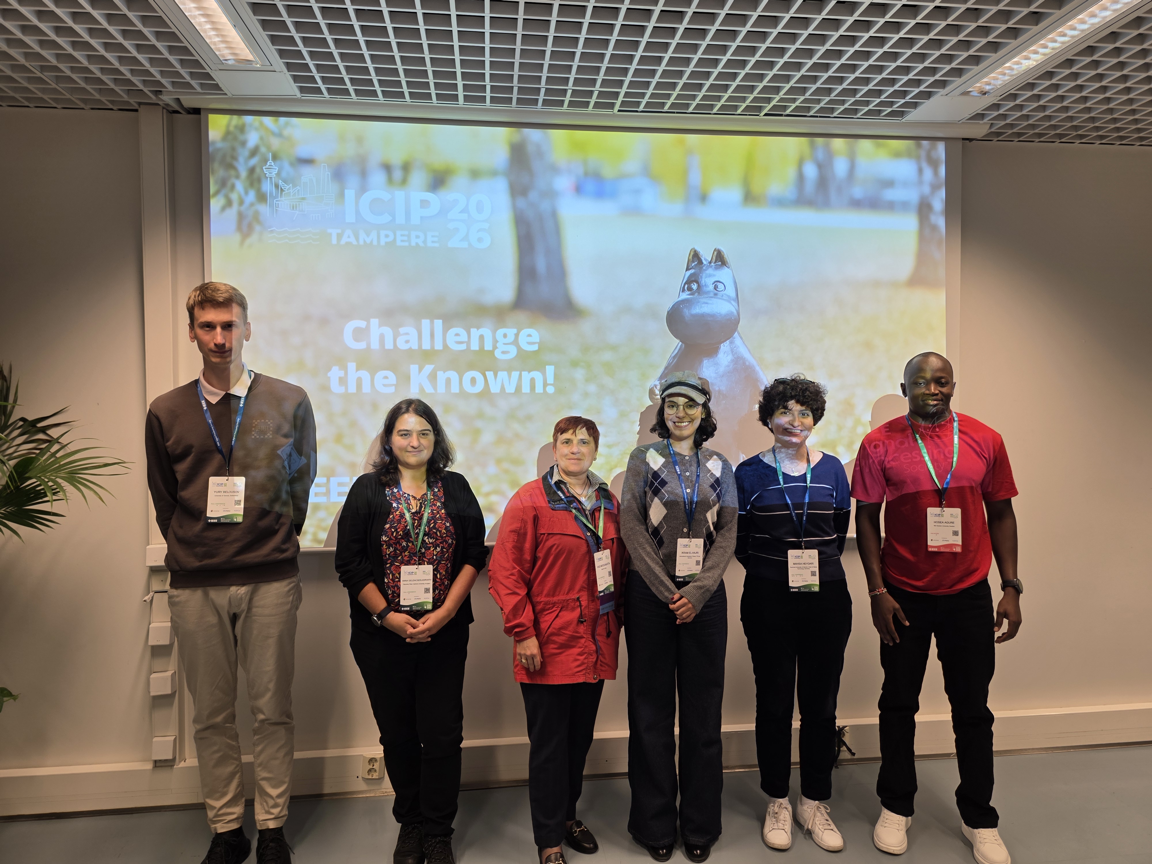 Our Researcher at IEEE ICIP 2026