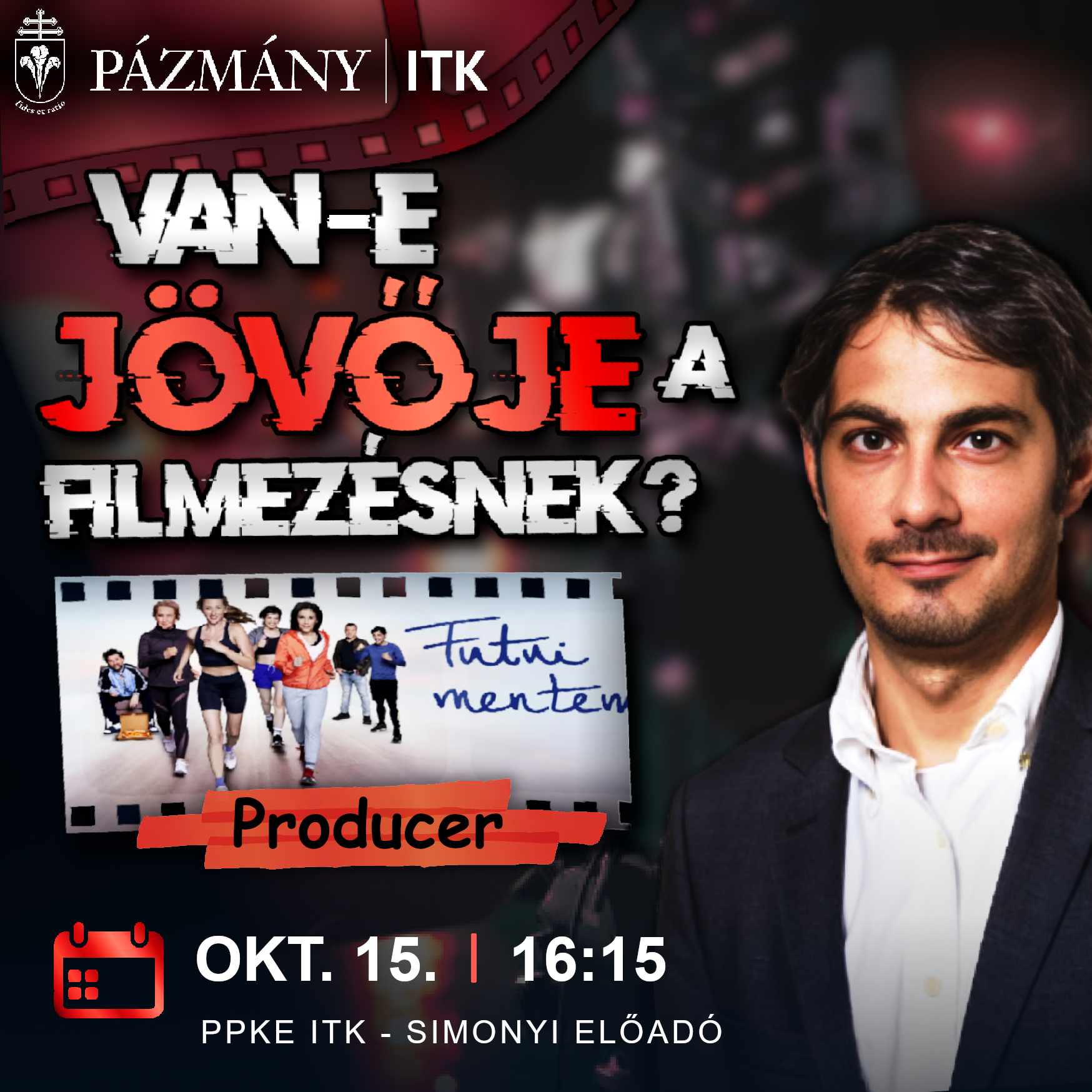 Kárpáti György tart előadást a Pázmányon